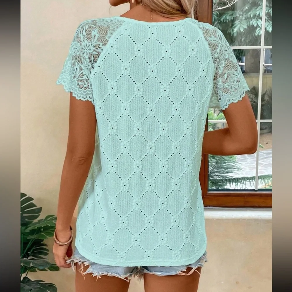 Elegant Purple Lace Top_7